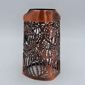 Bath And Body Works Hand Soap Cover Sleeve Bronze Copper Metal Fall Pumpkins